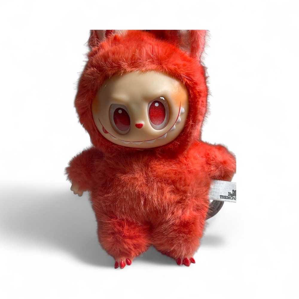 Red Labubu/LafufuMonster Keychain - Picture 3 of 4